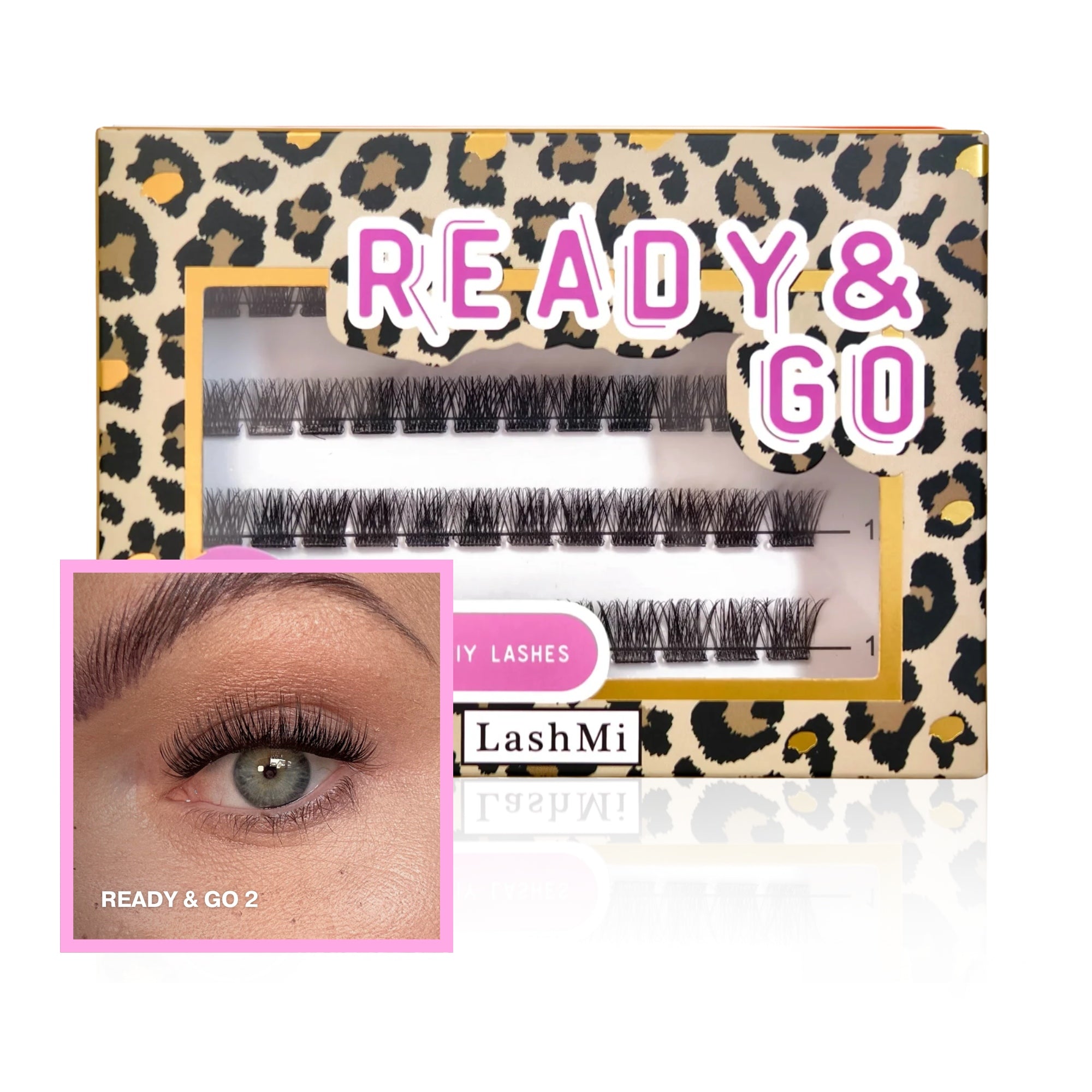 Ready & Go Pre-Glued Lashes, Model 2 (Panther)