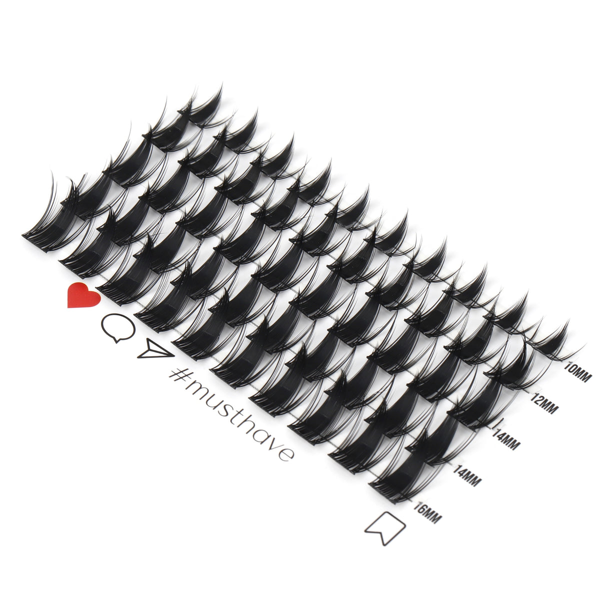 Spicy 50 Cluster Lashes