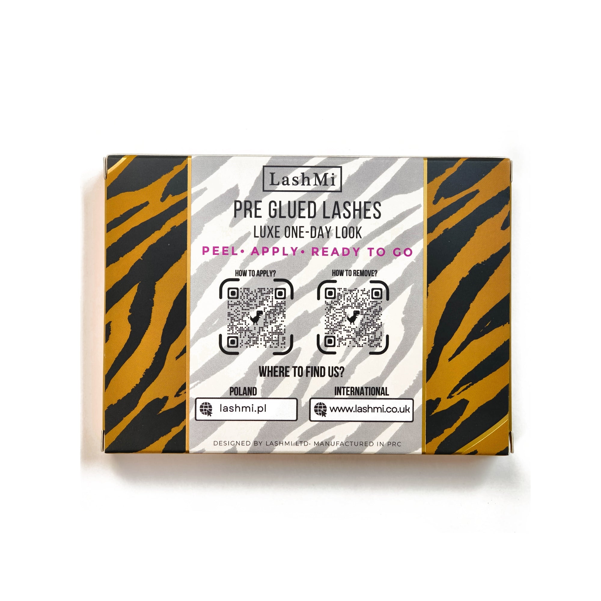 Ready & Go Pre-Glued Lashes, Model 3 (Tiger)
