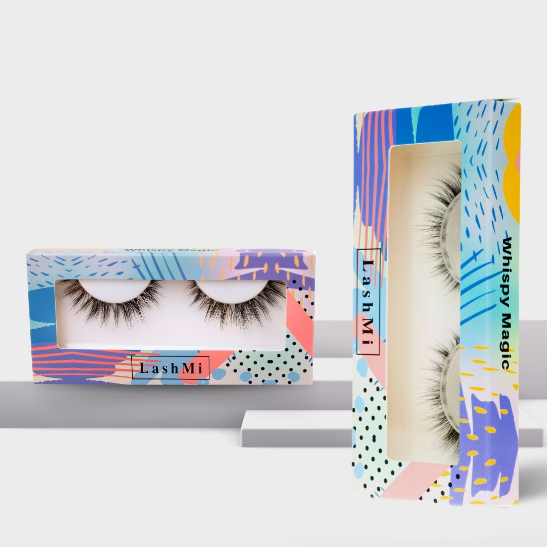 Starter kit with three packs of pre-cut lashes