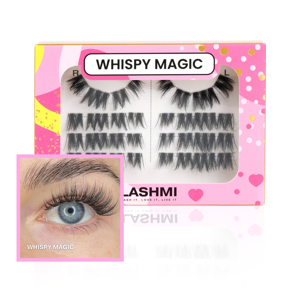 Starter Kit with 4-pack Pre-cut Lashes