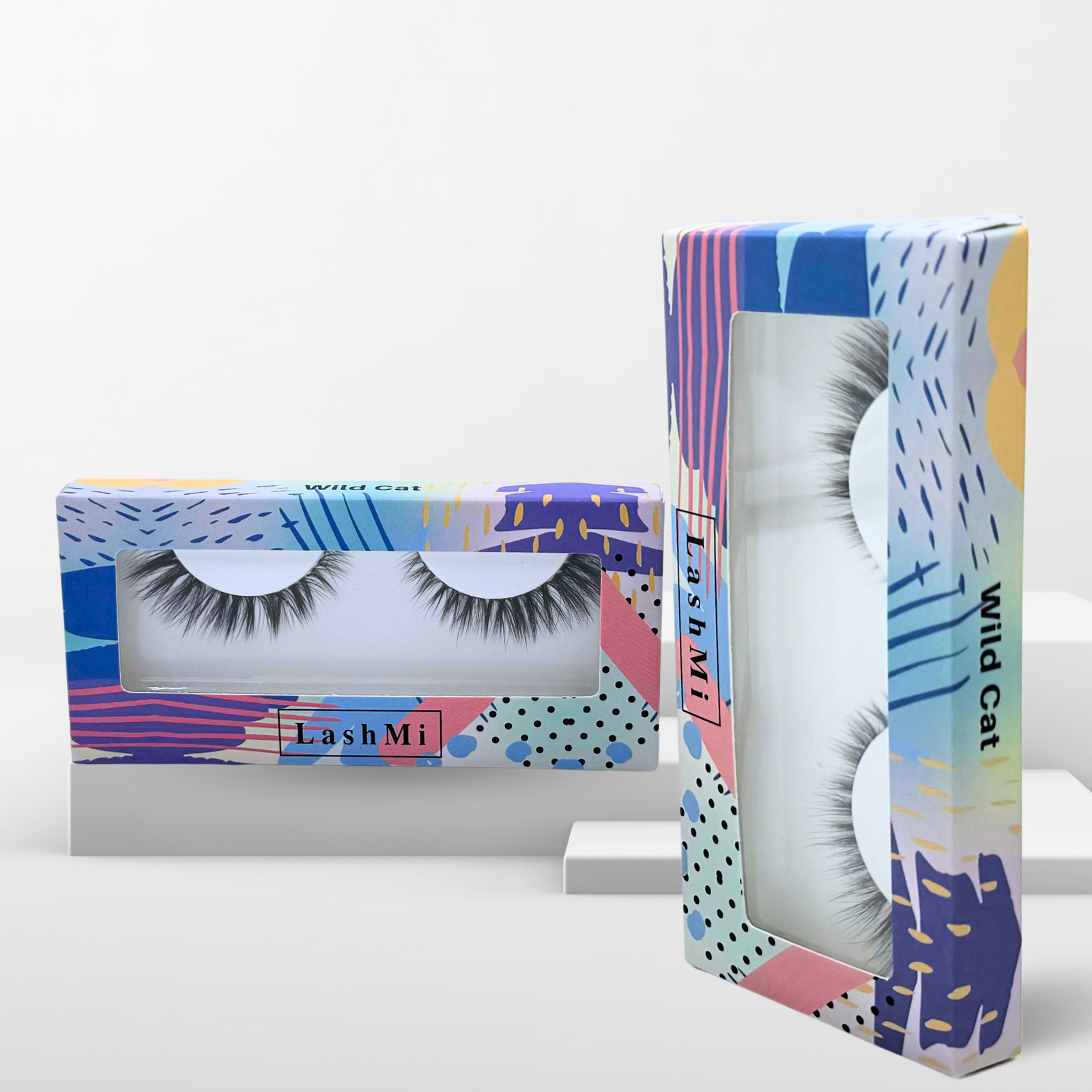 Starter kit with three packs of pre-cut lashes