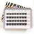 Ready & Go Pre-Glued Lashes, Model 1 (Zebra)