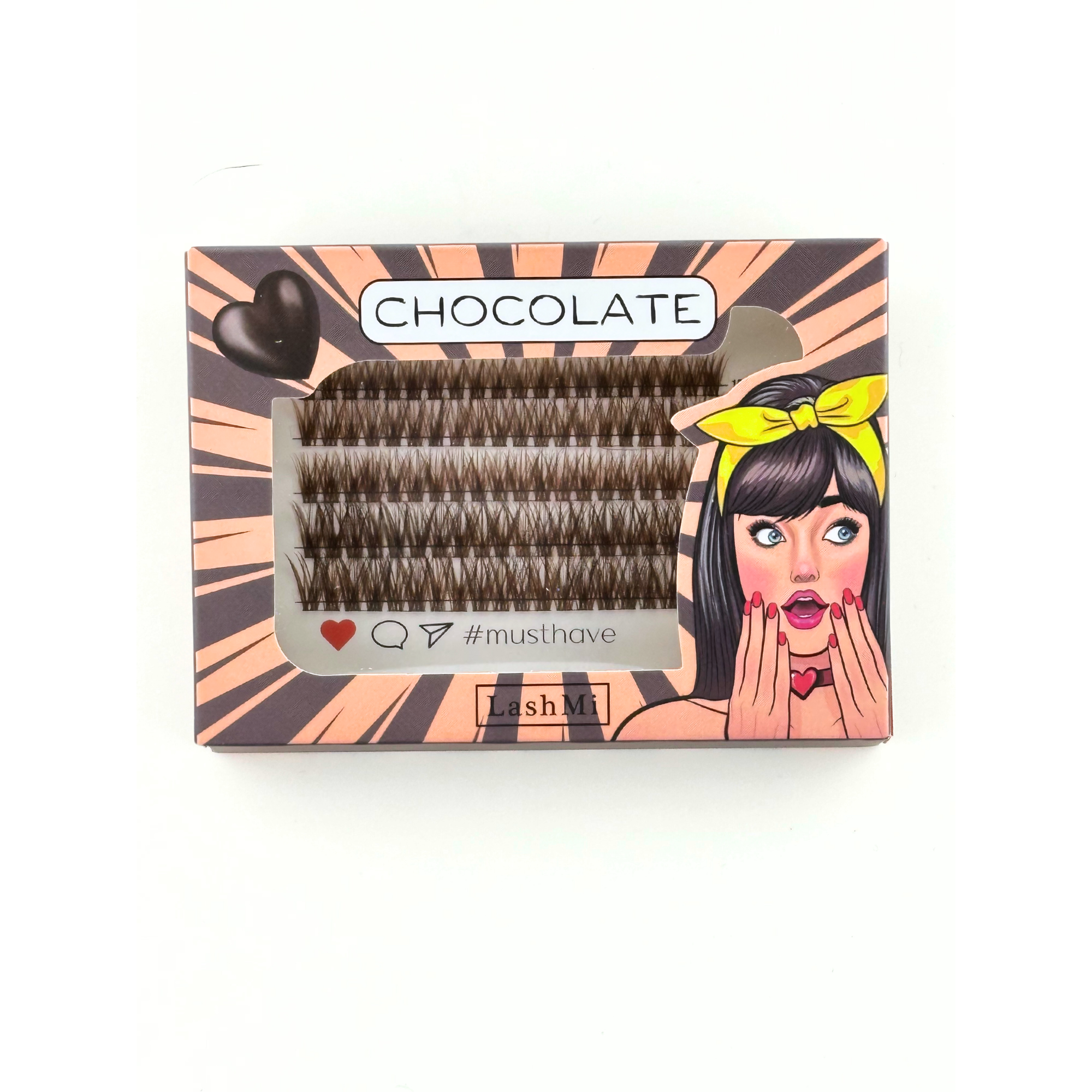 Chocolate Cluster Lashes Set