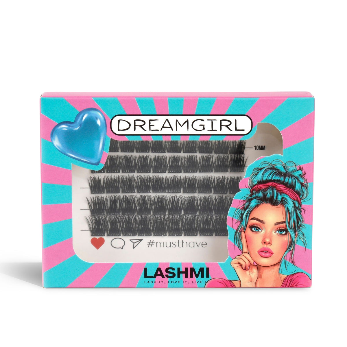 Dreamgirl 50 Cluster Lashes