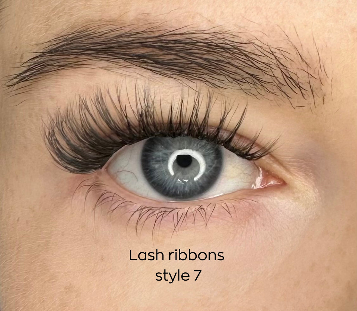Starter kit with three packs of lash ribbons