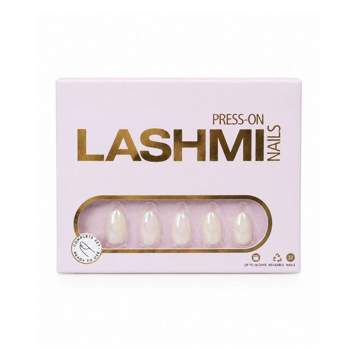 Pearl Glow - Press On Nails