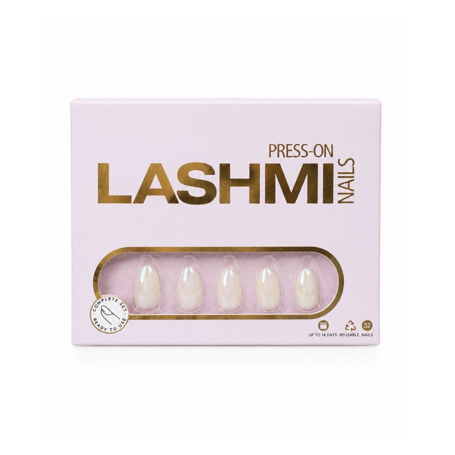 Pearl Glow - Press On Nails