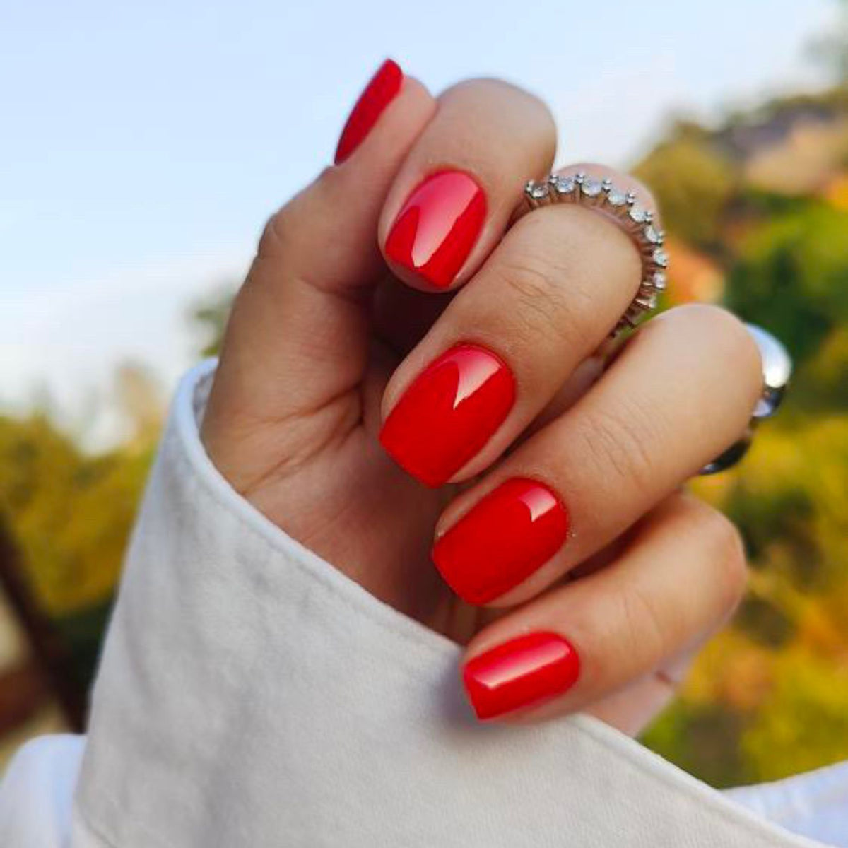 Poppy Red - Press On Nails