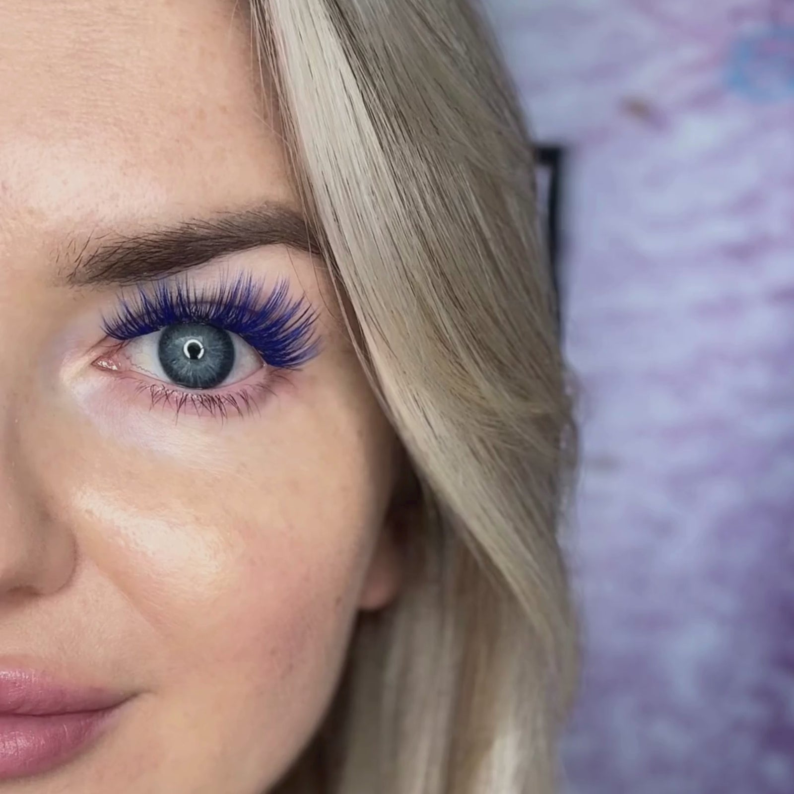 Midnight Blue 50 Cluster Lashes