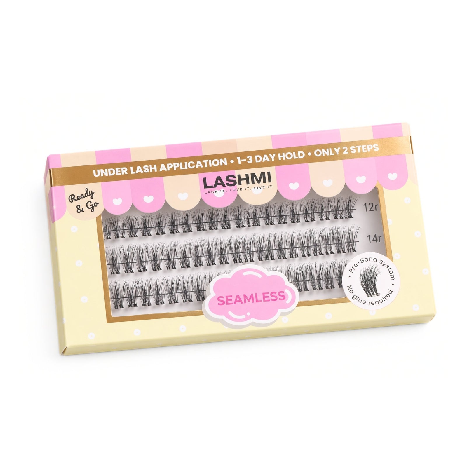 Ready & Go Seamless – Pre-Glued DIY Lash Clusters