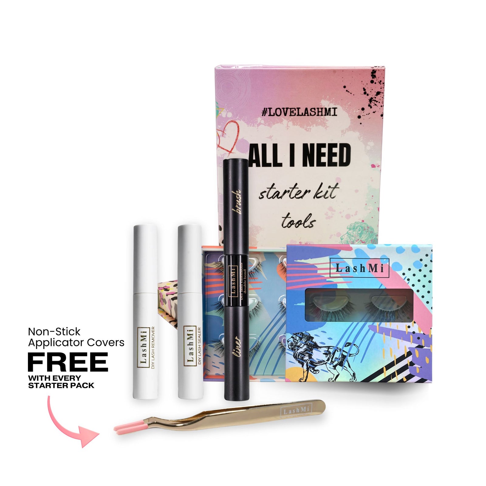 Starter Kit with 3-pack Lashes