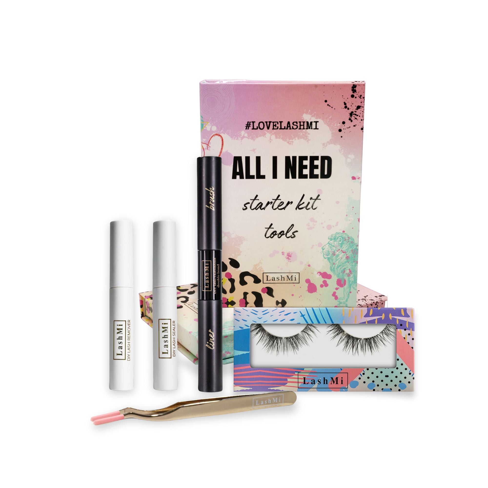 Starter Kit with Single Pack Lashes